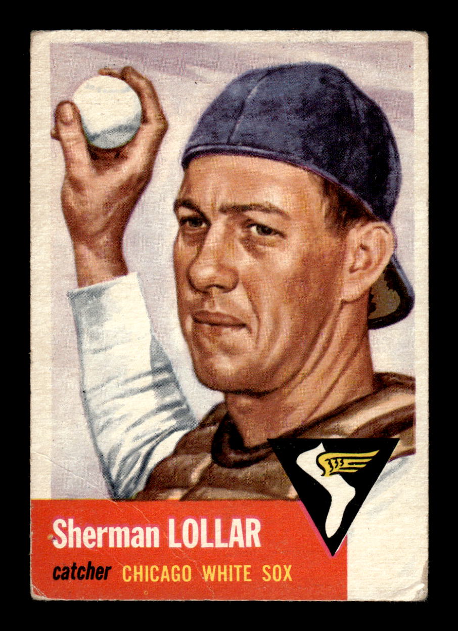 1953 Topps #53 Sherm Lollar Chicago White Sox G/VG MM26014020