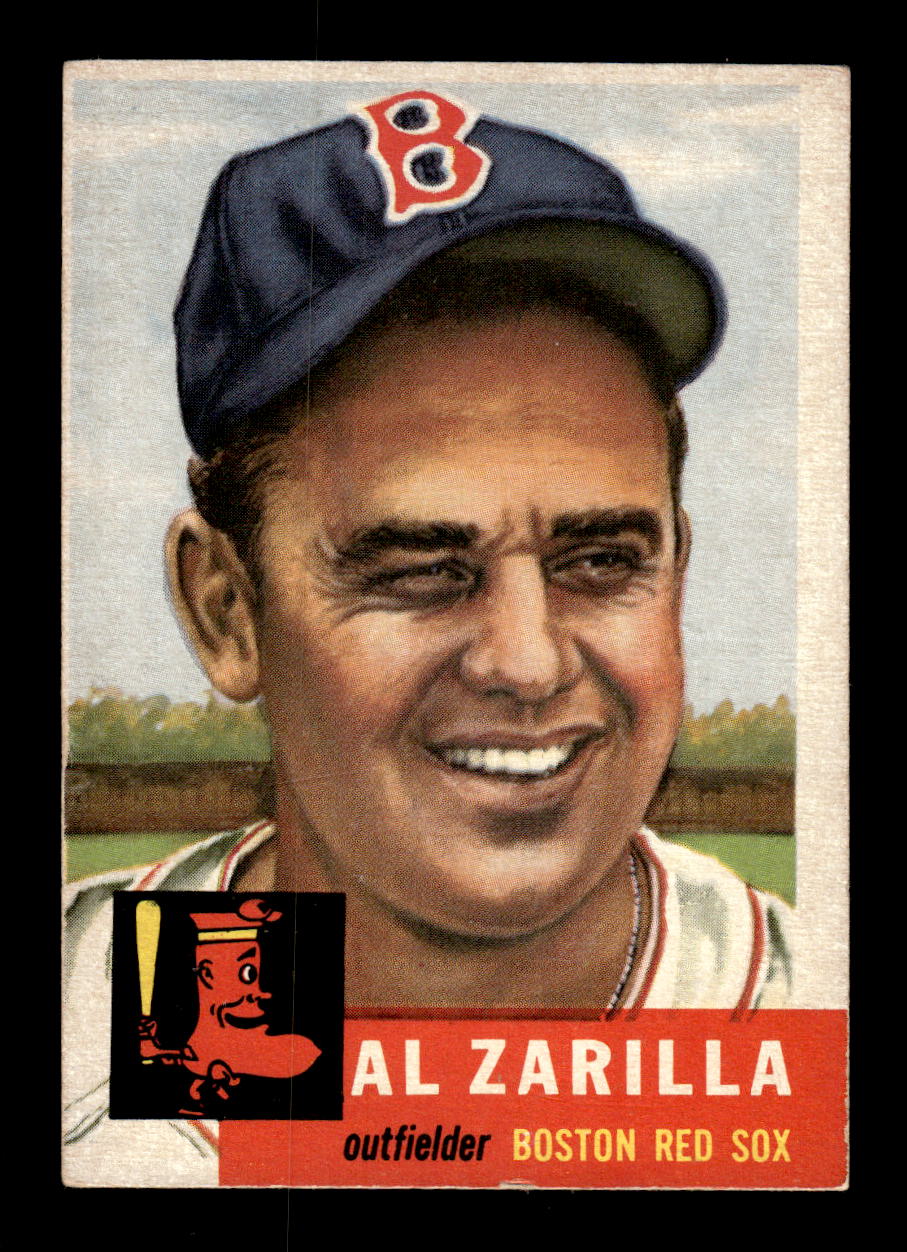 1953 Topps #181 Al Zarilla Boston Red Sox VGEX MM26014031