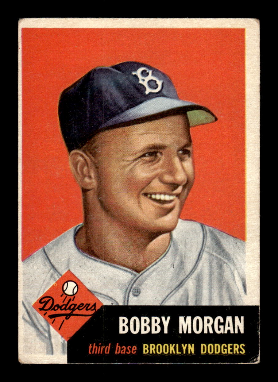 1953 Topps #85 Bobby Morgan Brooklyn Dodgers VG MM26014045