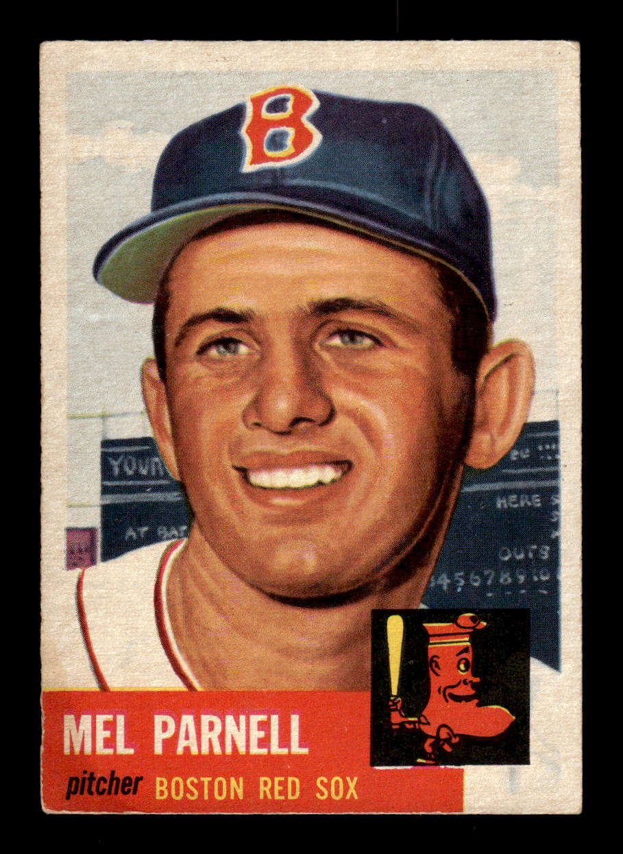 1953 Topps #19 Mel Parnell Boston Red Sox VGEX MM26014051