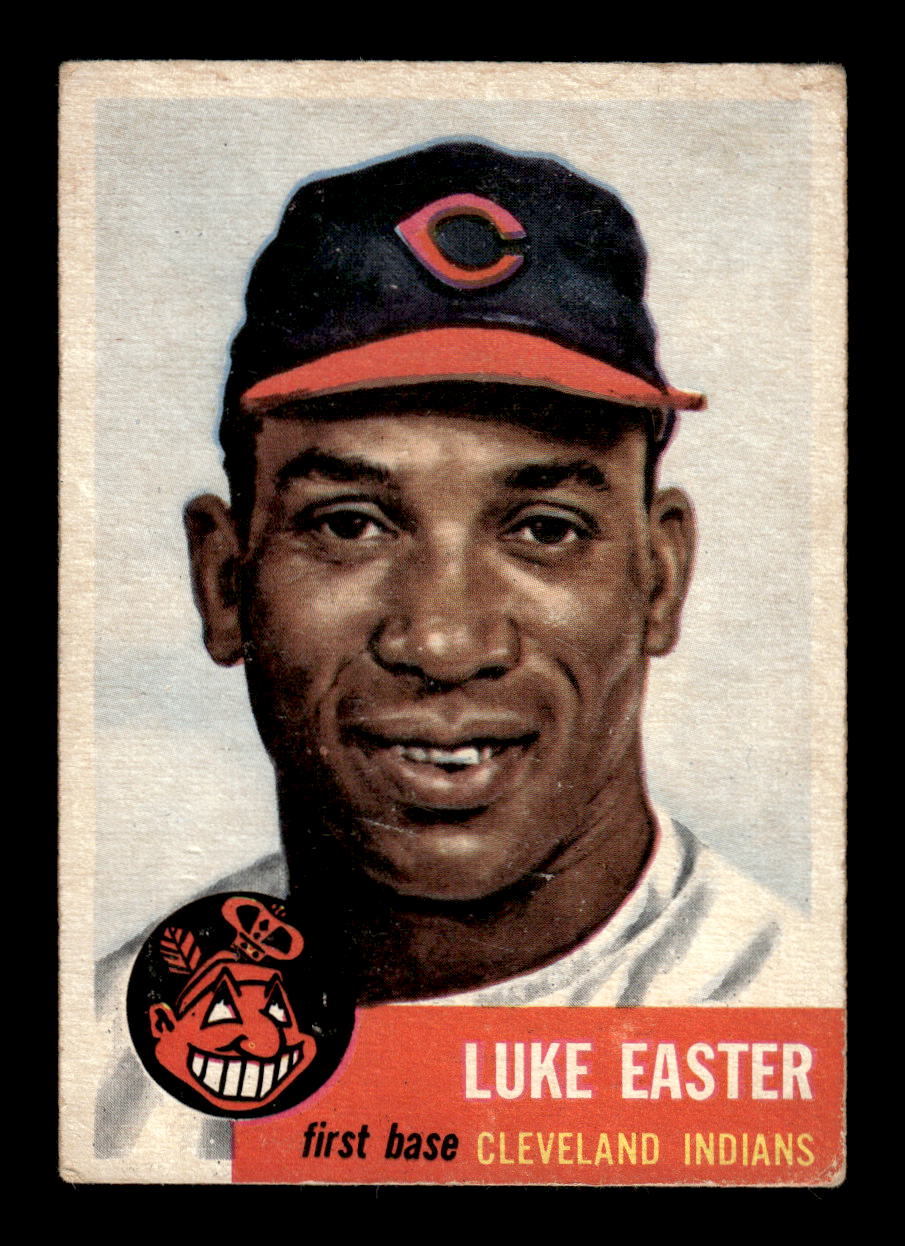1953 Topps #2 Luke Easter Cleveland Indians FAIR MM26014054