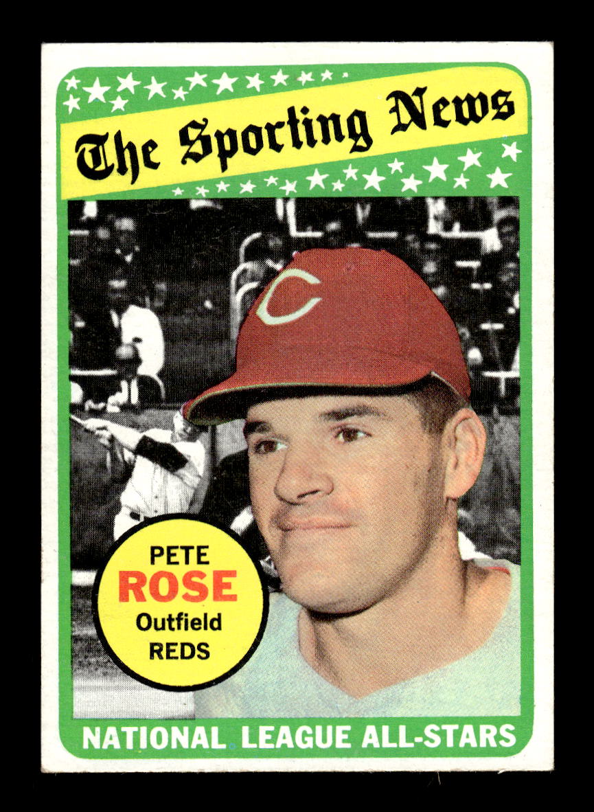009 - 1969 Topps #424 Pete Rose Cincinnati Reds EX MM26014056
