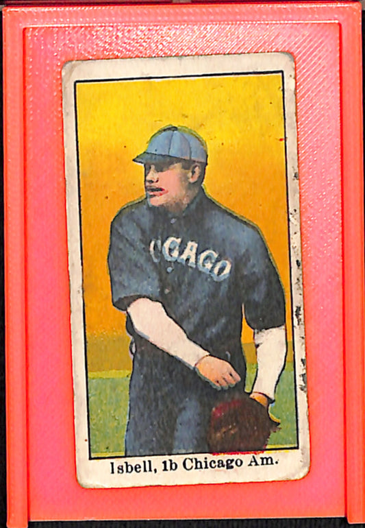 1909-11 American Caramel E90-1 Frank Isbell Chicago White Sox Poor MM26014062