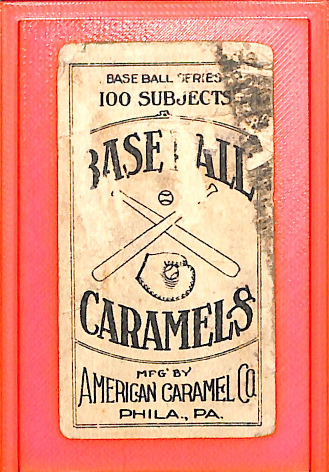 1909-11 American Caramel E90-1 #NNO Sam Crawford Detroit Tigers Poor MM26014065