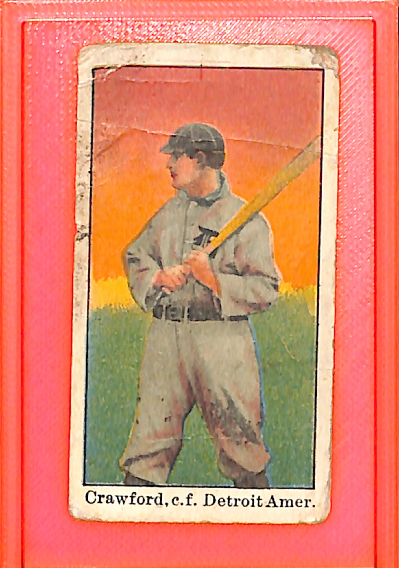 1909-11 American Caramel E90-1 #NNO Sam Crawford Detroit Tigers Poor MM26014065