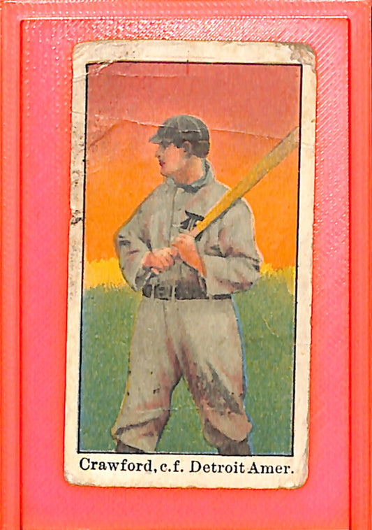 1909-11 American Caramel E90-1 #NNO Sam Crawford Detroit Tigers Poor MM26014065