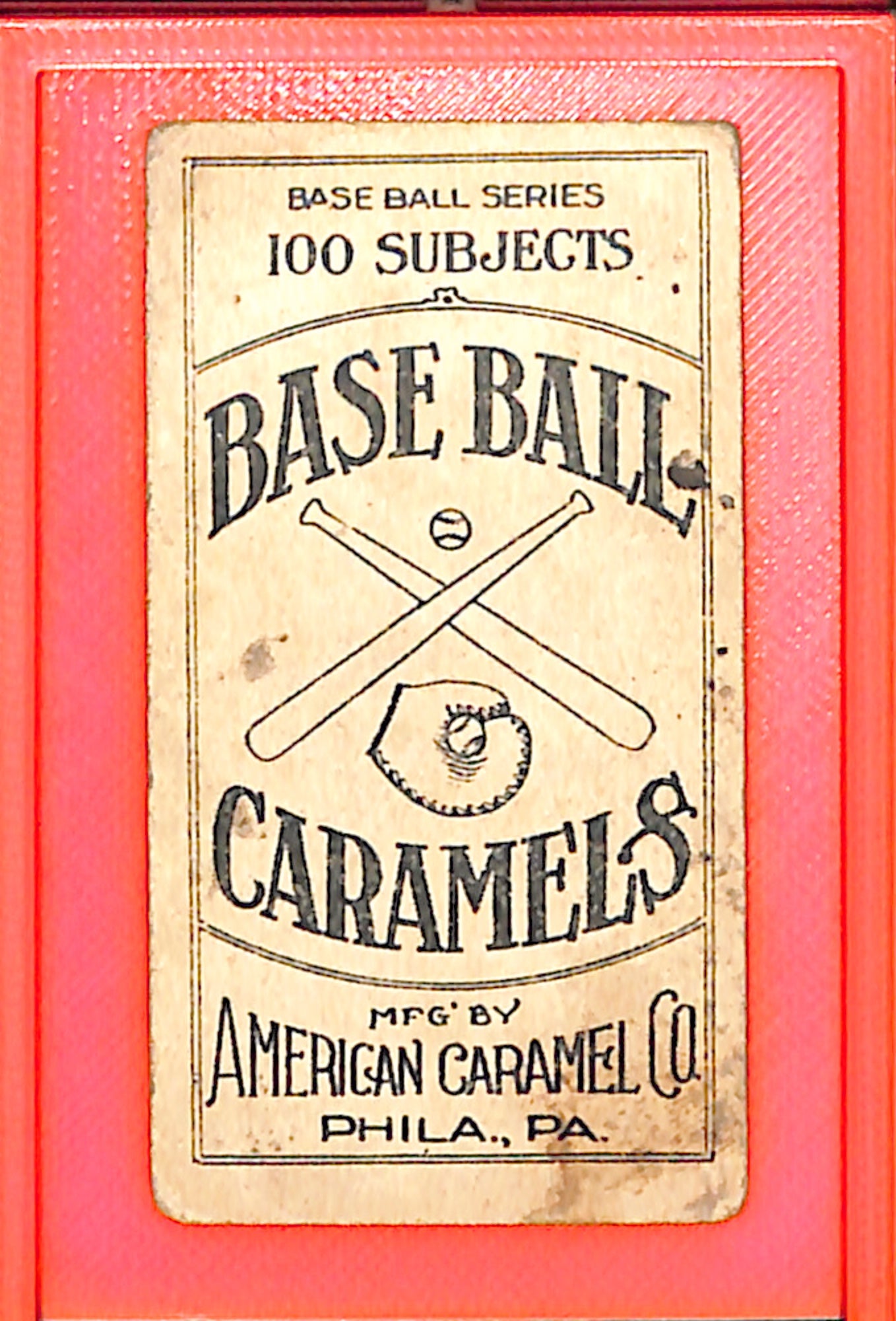 1909-11 American Caramel E90-1 Wally Clement Brooklyn Superbas Poor MM26014066