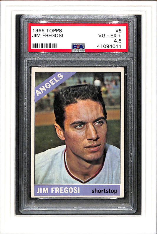 1966 Topps #5 Jim Fregosi PSA 4.5 SN 41094011