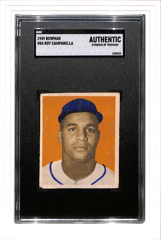 1949 Bowman #84 Roy Campanella SGC 1 SN 1650423