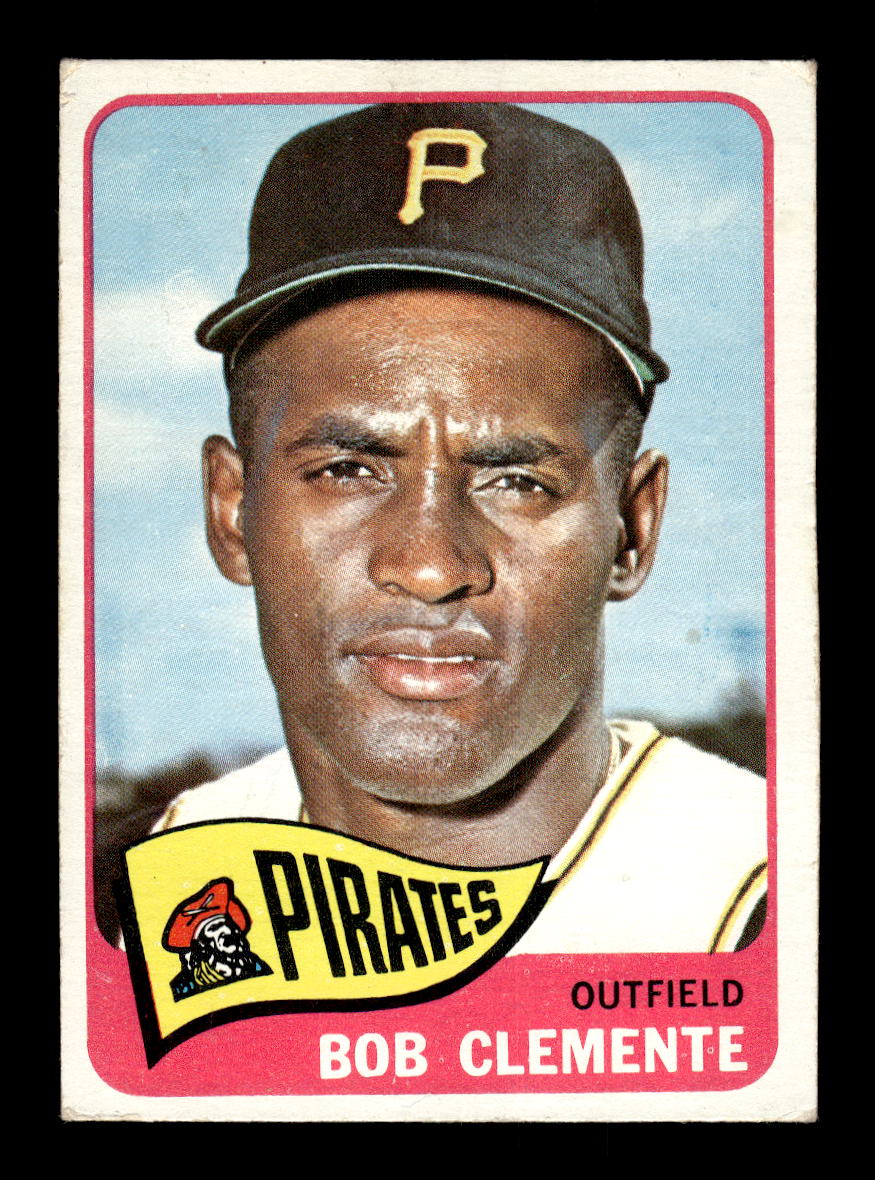 1965 Topps #160 Bob Clemente Pittsburgh Pirates VG CS26014216