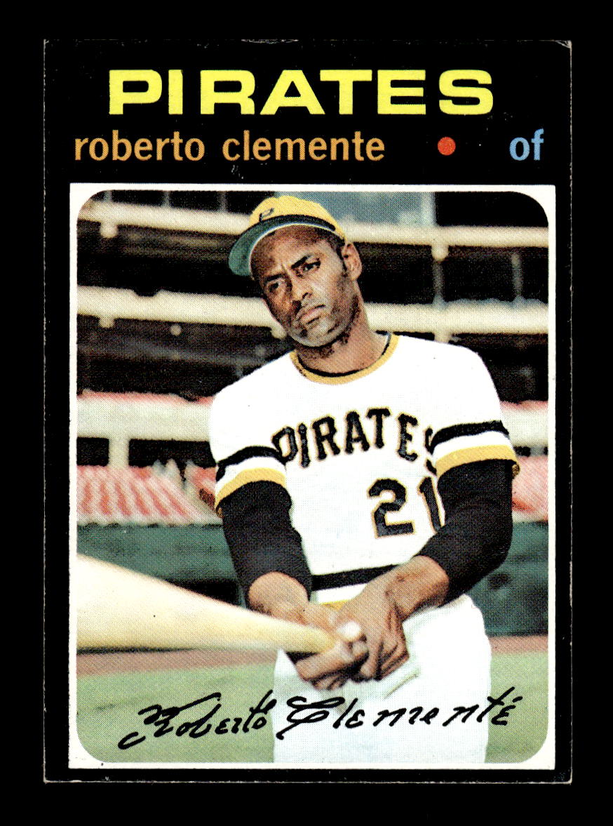 1971 Topps #630 Roberto Clemente Pittsburgh Pirates VG CS26014217