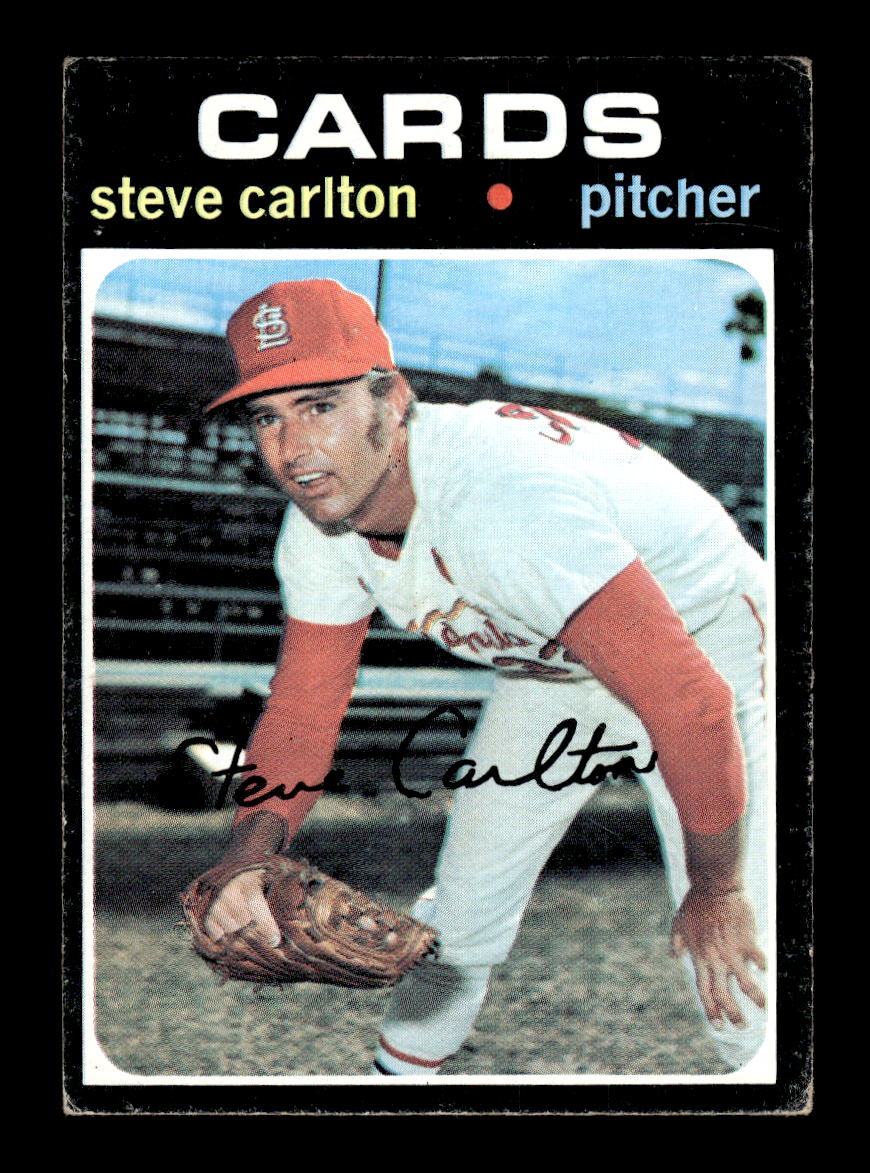 1971 Topps #55 Steve Carlton St. Louis Cardinals VG CS26014219