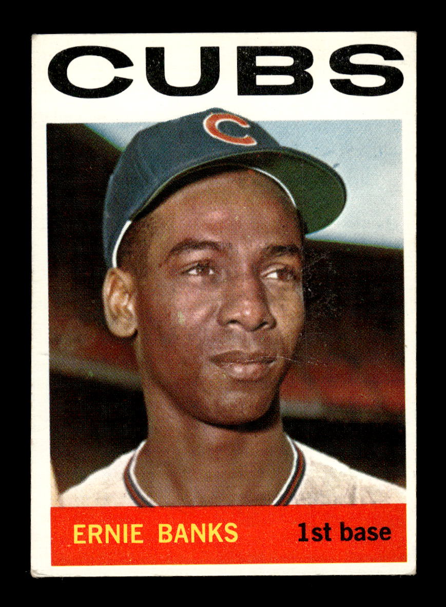 1964 Topps #55 Ernie Banks Chicago Cubs VG CS26014222