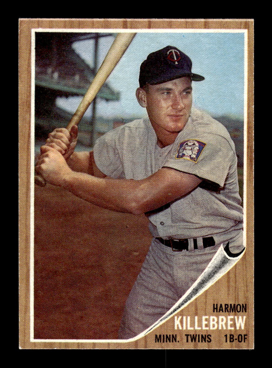 1962 Topps #70 Harmon Killebrew Minnesota Twins EX CS26014227