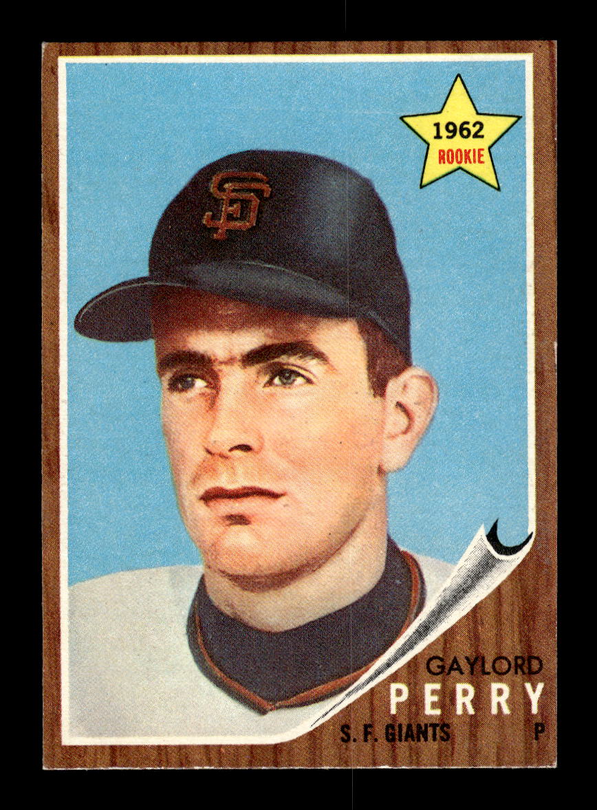 1962 Topps #199 Gaylord Perry San Francisco Giants EX CS26014229