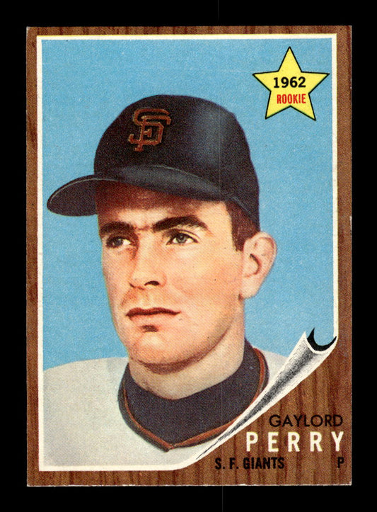1962 Topps #199 Gaylord Perry San Francisco Giants EX CS26014229