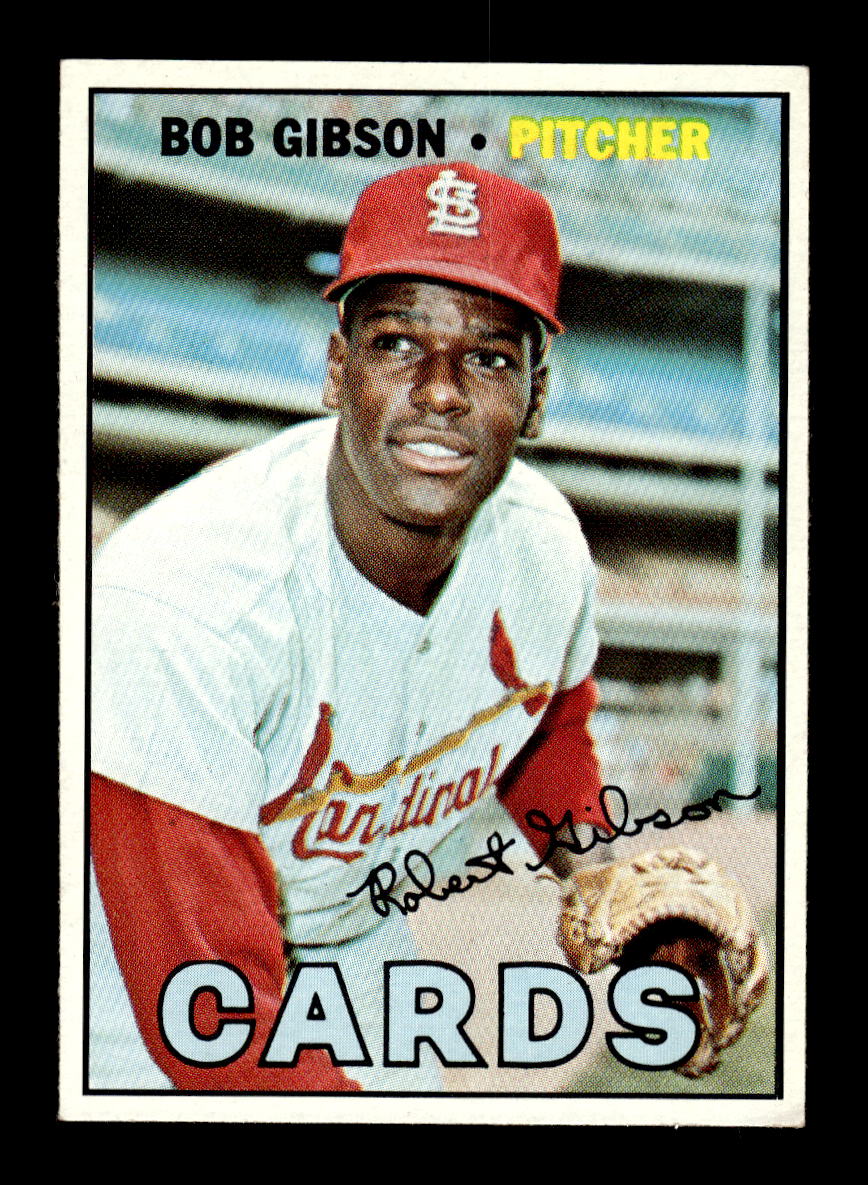 1967 Topps #210 Bob Gibson St. Louis Cardinals EX CS26014230