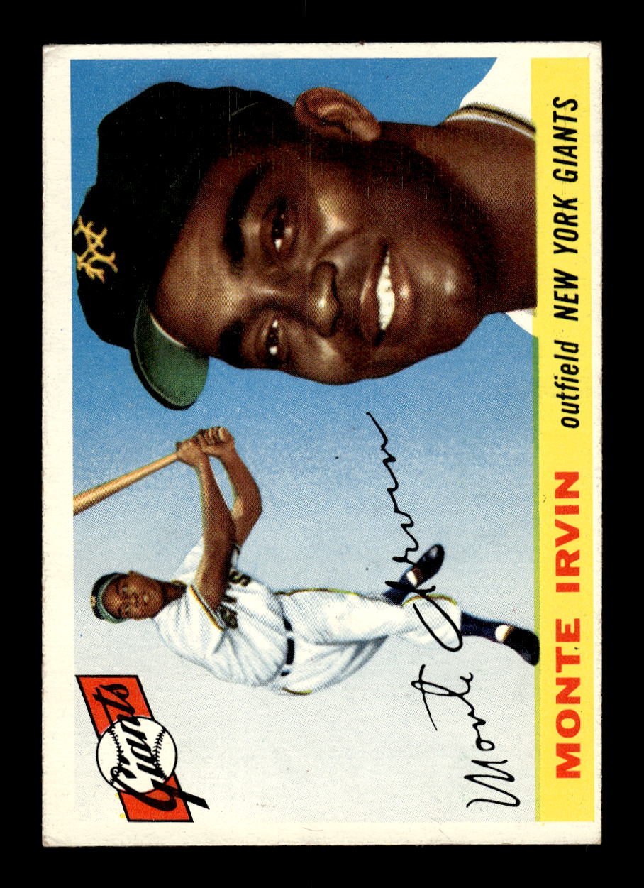 1955 Topps #100 Monte Irvin New York Giants EX CS26014235