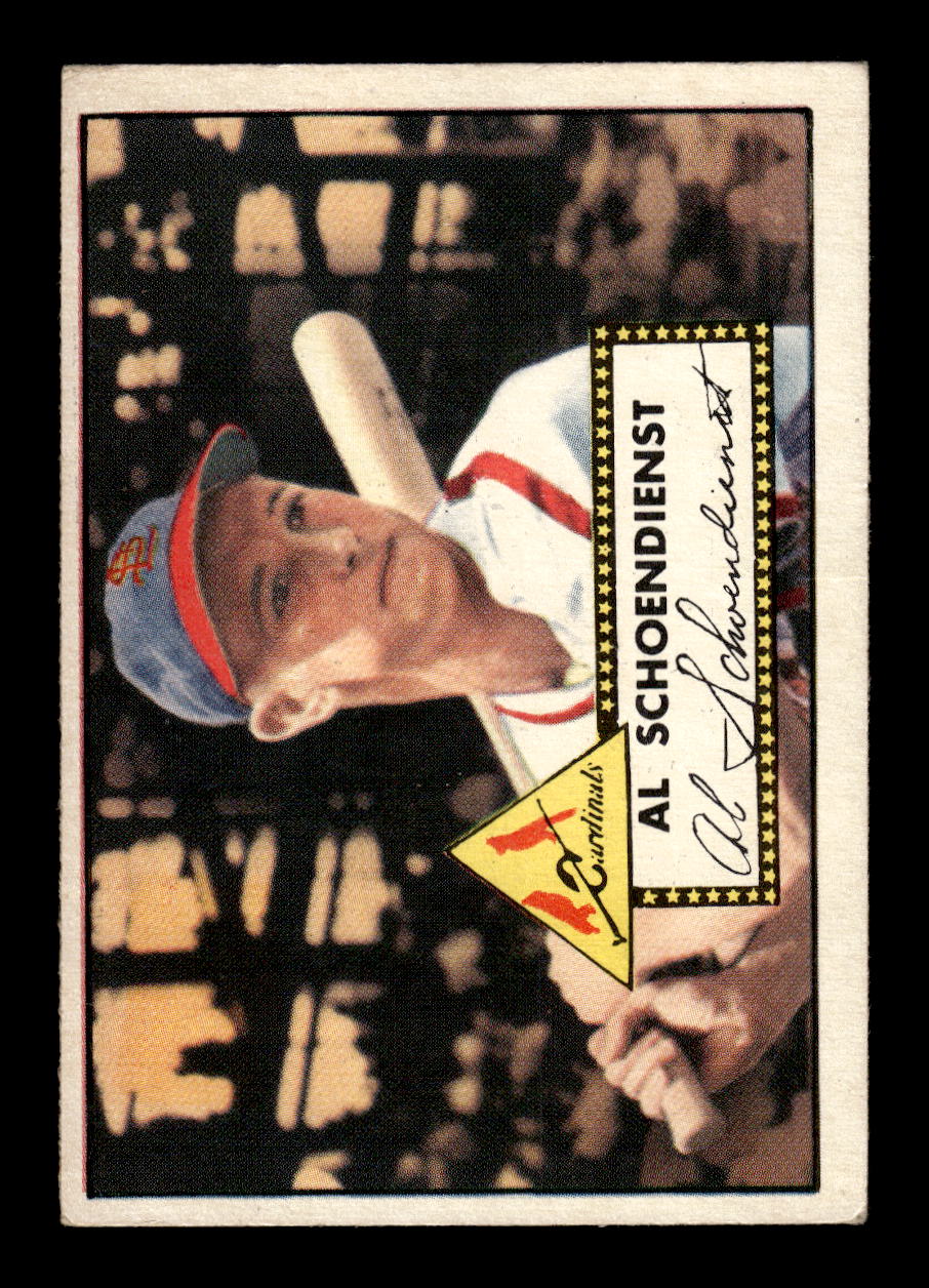 1952 Topps #91 Al Schoendienst St. Louis Cardinals VG CS26014237