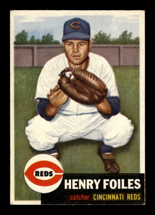 1953 Topps #252 Henry Foiles Cincinnati Reds VGEX CS26014240