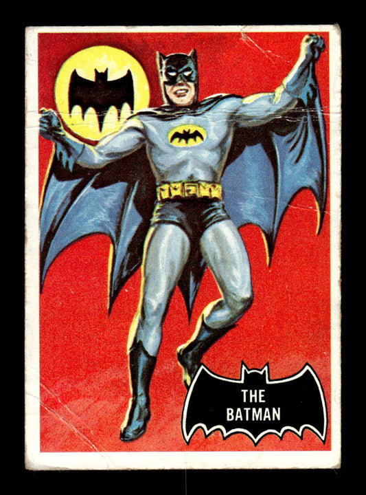 1966 Topps Batman (Black Bat Logo) #1 The Batman F/G CS26014248