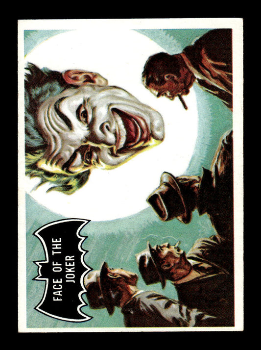 1966 Topps Batman (Black Bat Logo) #9 Face of the Joker VG CS26014256