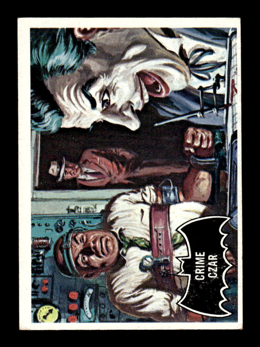 1966 Topps Batman (Black Bat Logo) #10 Crime Czar VG CS26014257