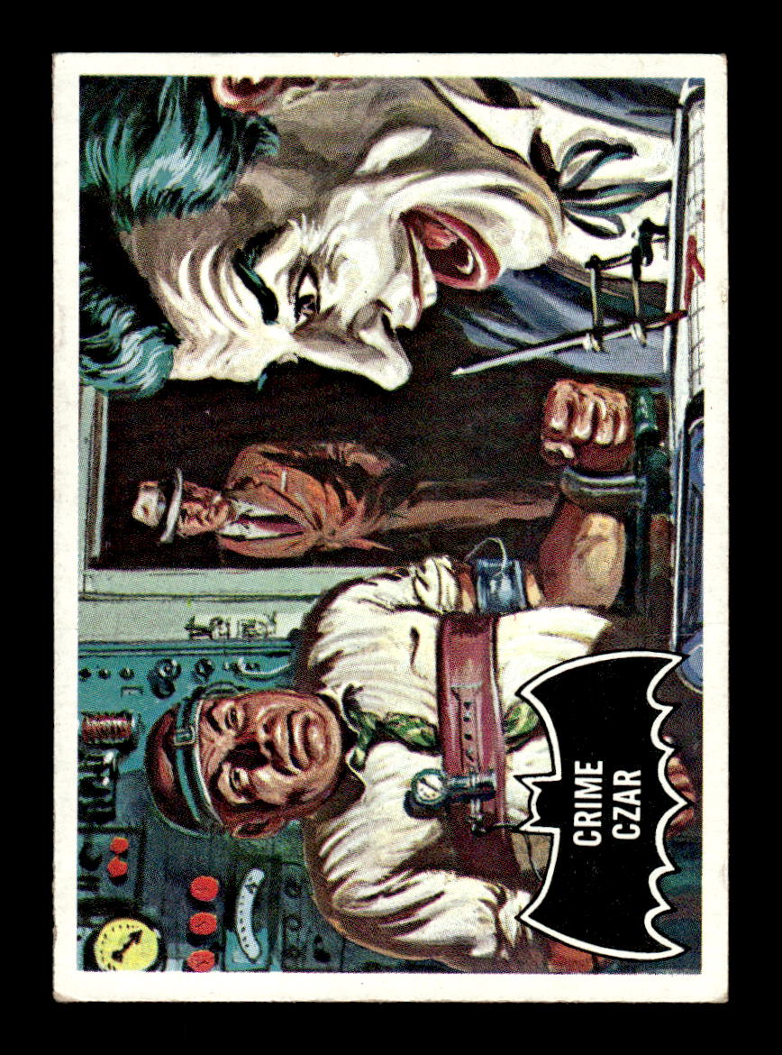 1966 Topps Batman (Black Bat Logo) #10 Crime Czar VG CS26014258