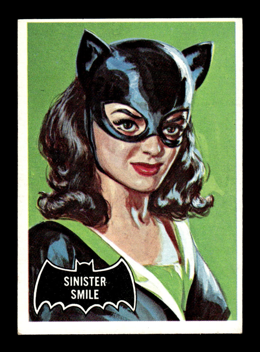 1966 Topps Batman (Black Bat Logo) #27 Sinister Smile VGEX CS26014271