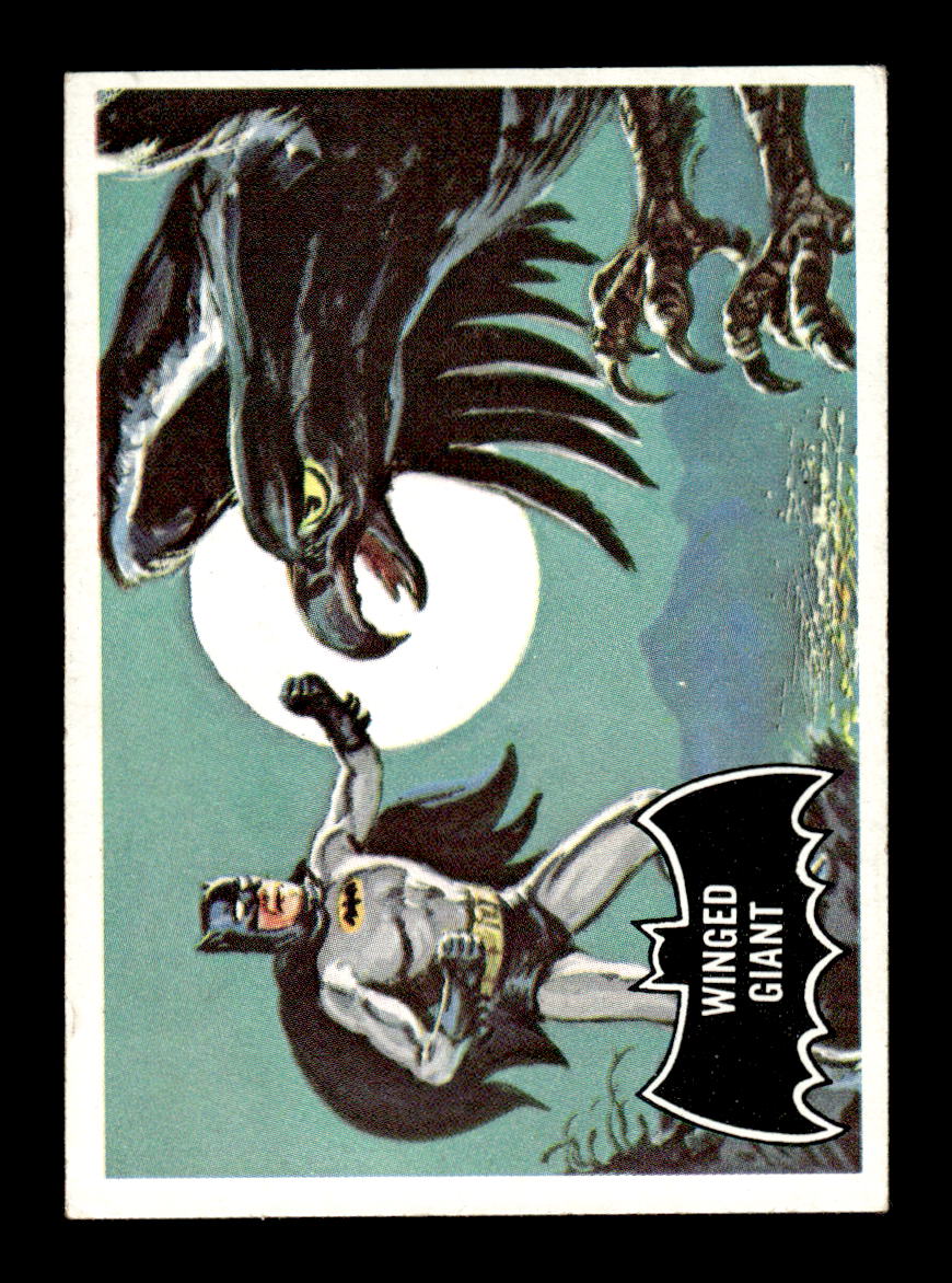 1966 Topps Batman (Black Bat Logo) #52 Winged Giant VGEX CS26014289