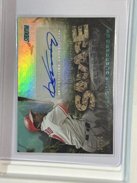 2025 Stadium Club Savage Sluggers AU Vladimir Guerrero SS-VG /25 NMT CS26014305