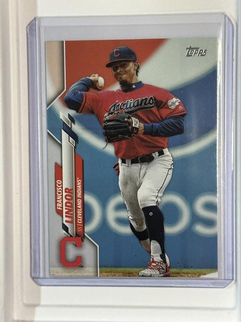 2020 Topps #201 Francisco Lindor Cleveland Indians NMT CS26014314