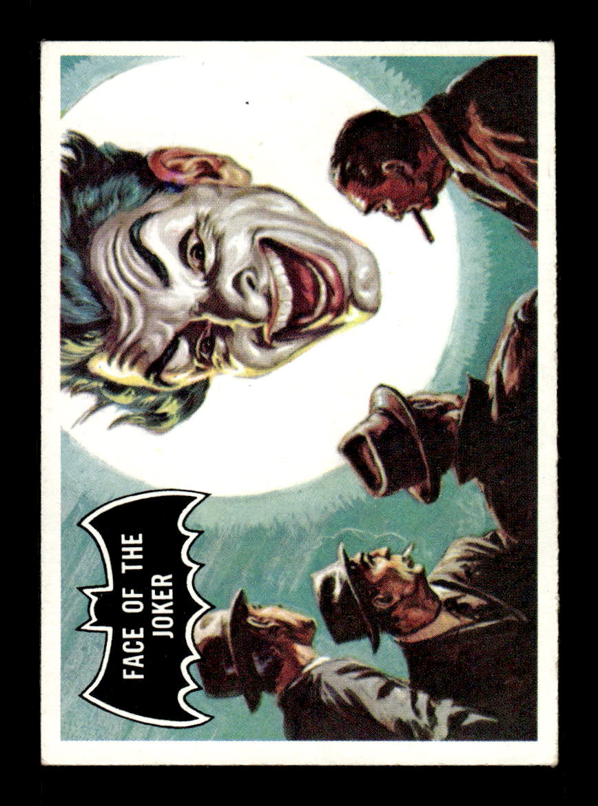 1966 Topps Batman (Black Bat Logo) #9 Face of the Joker VGEX CS26014326