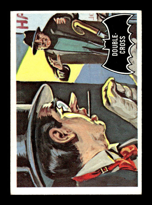 1966 Topps Batman (Black Bat Logo) #22 Double-cross VGEX CS26014339
