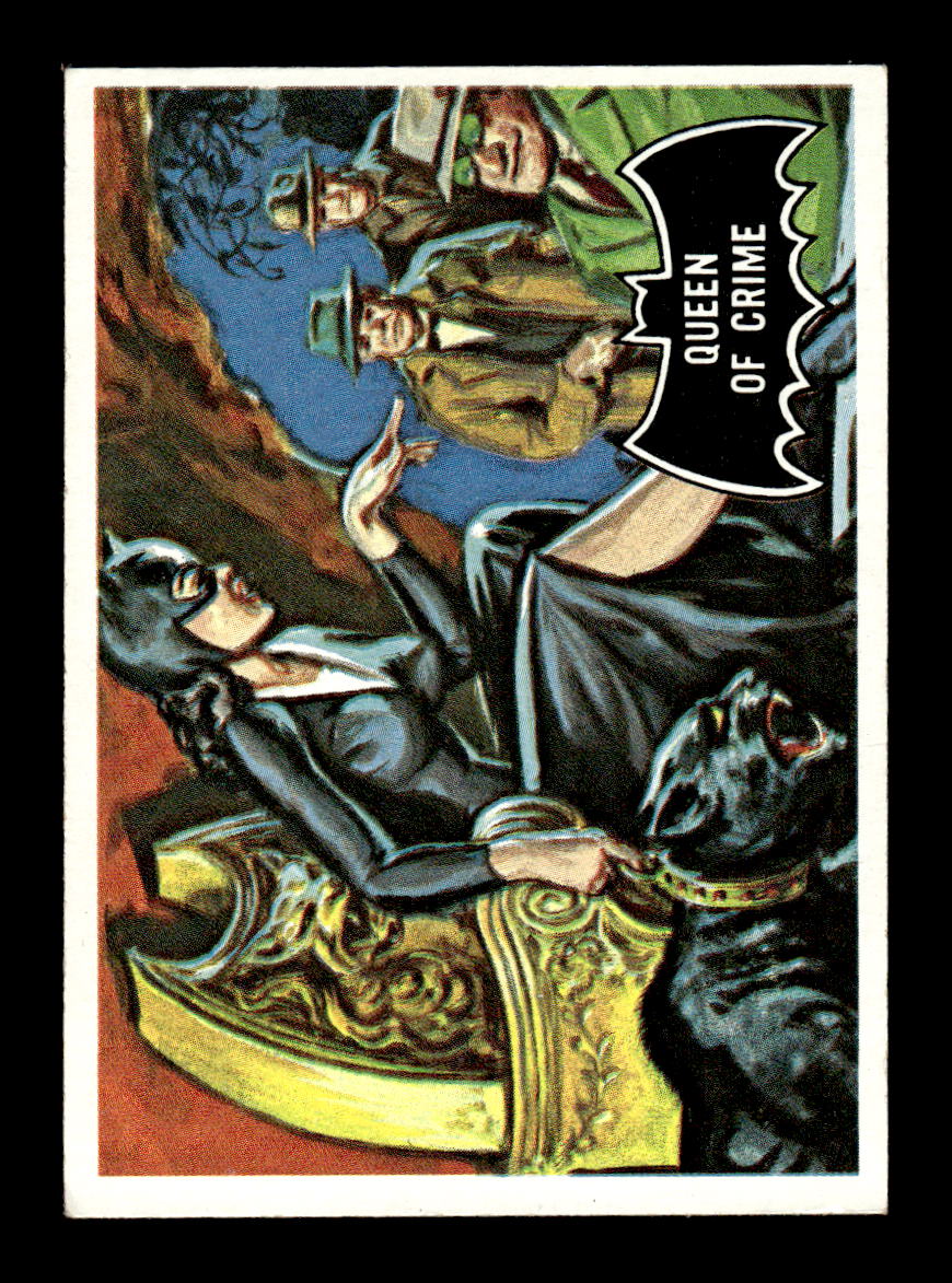 1966 Topps Batman (Black Bat Logo) #26 Queen of Crime VGEX CS26014343