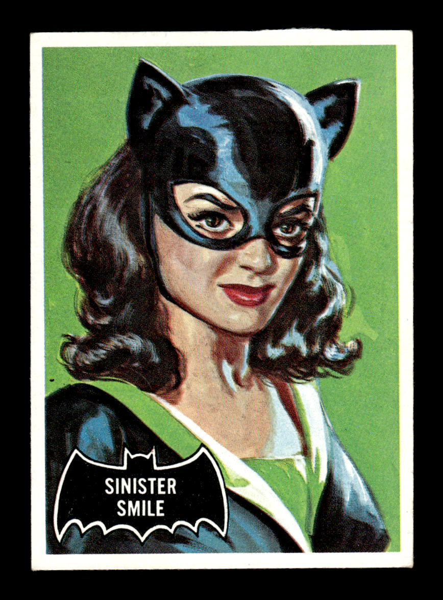 1966 Topps Batman (Black Bat Logo) #27 Sinister Smile VGEX CS26014344