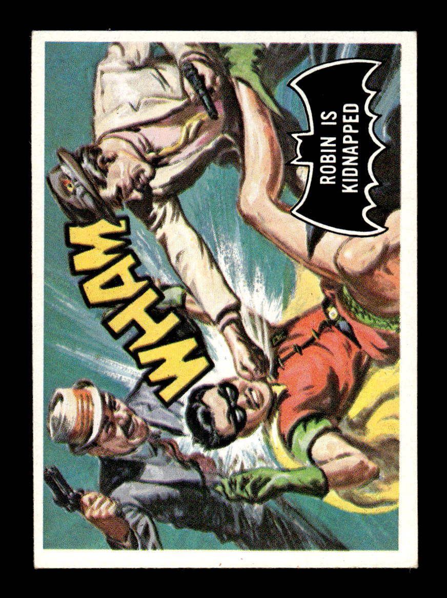 1966 Topps Batman (Black Bat Logo) #29 Robin is Kidnapped VGEX CS26014346