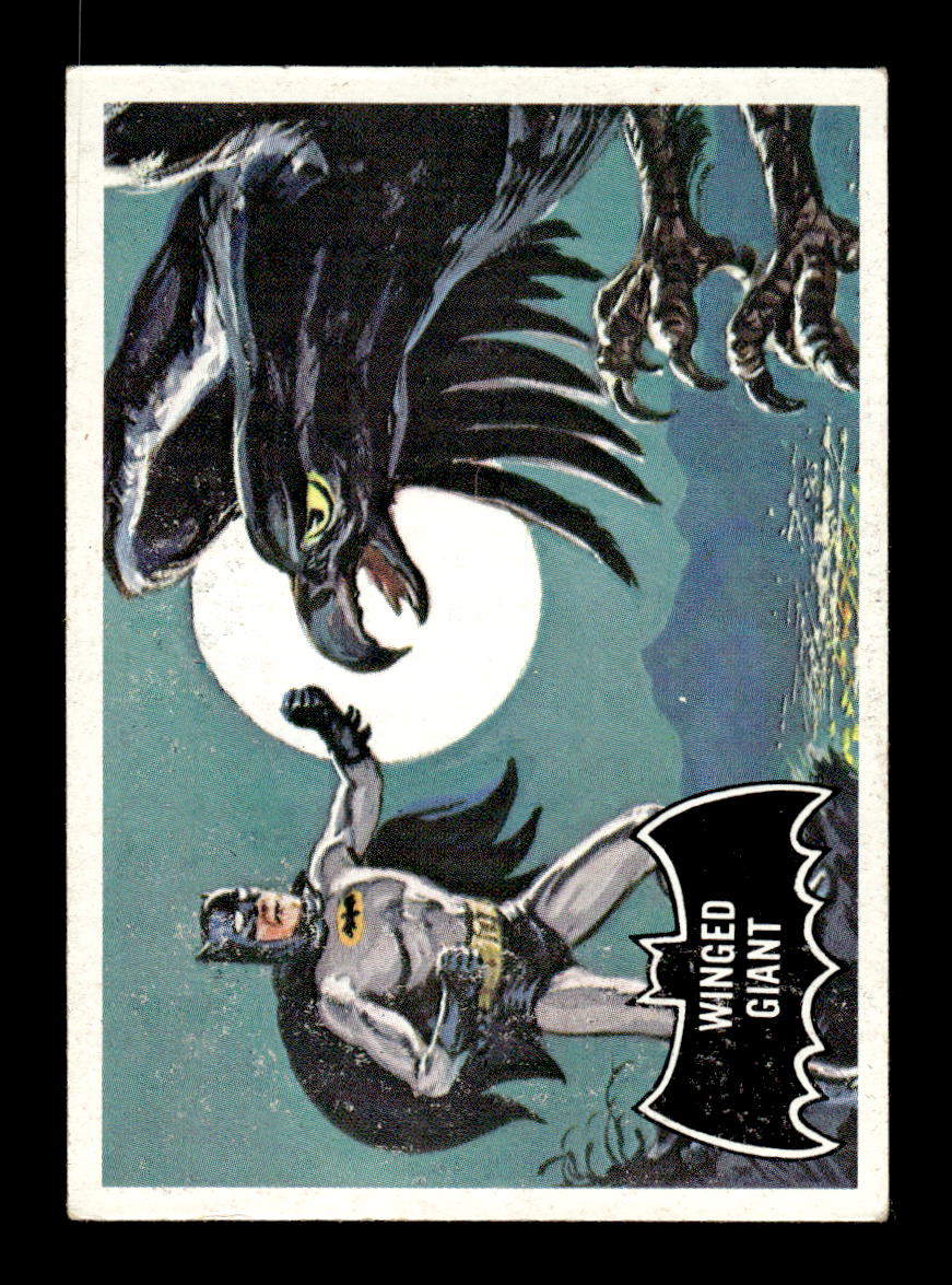 1966 Topps Batman (Black Bat Logo) #52 Winged Giant VGEX CS26014368