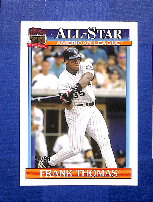 2026 Topps Frank Thomas 1991 All Star Real One #91AS-33 /90 NMT CS26014376