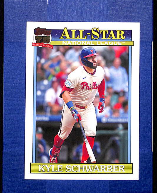 2026 Topps #91AS-3 Kyle Schwarber Philadelphia Phillies NMT CS26014398
