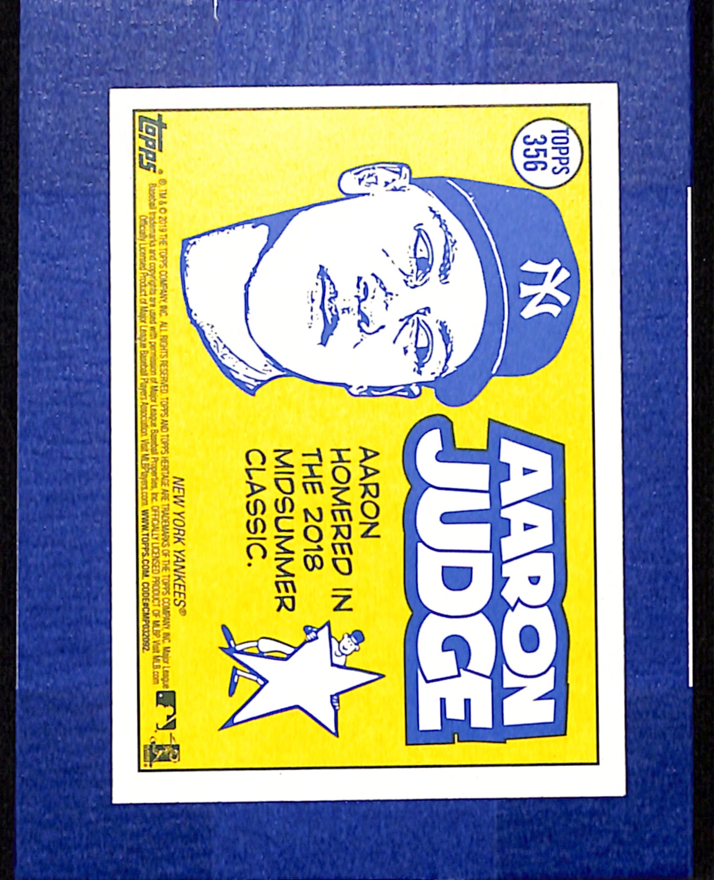2019 Topps Heritage #356 Aaron Judge New York Yankees NMT CS26014410
