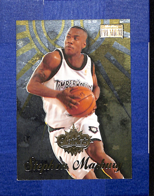 1996-97 SkyBox Premium #12 Stephon Marbury Minnesota Timberwolves NMT CS26014416