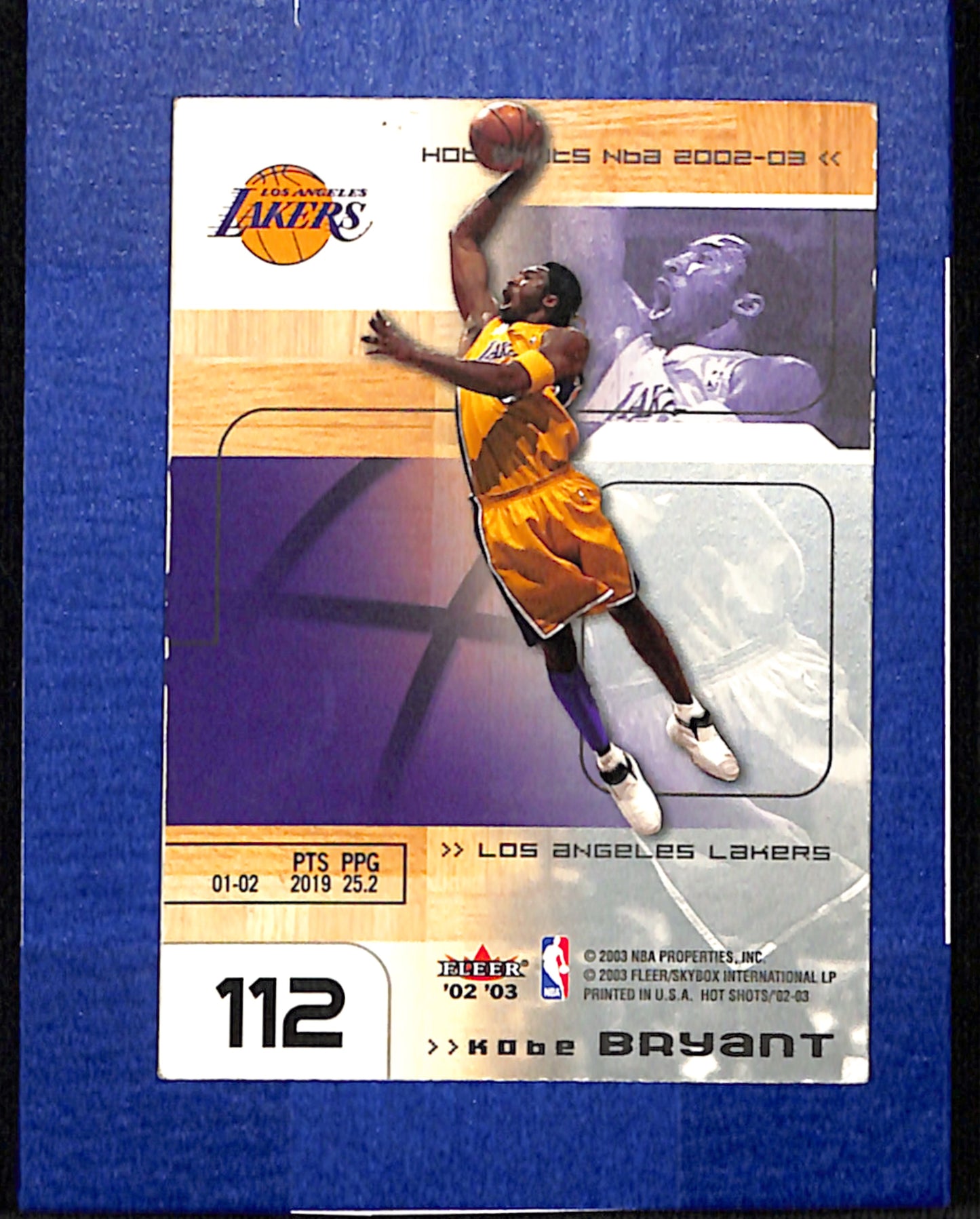 2002-03 Fleer Hot Shots #112 Derek Fisher / Kobe Bryant GG NMT CS26014419