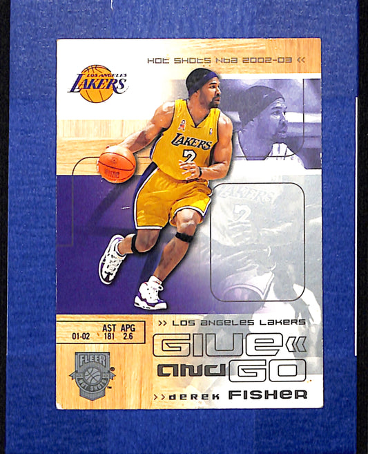 2002-03 Fleer Hot Shots #112 Derek Fisher / Kobe Bryant GG NMT CS26014419