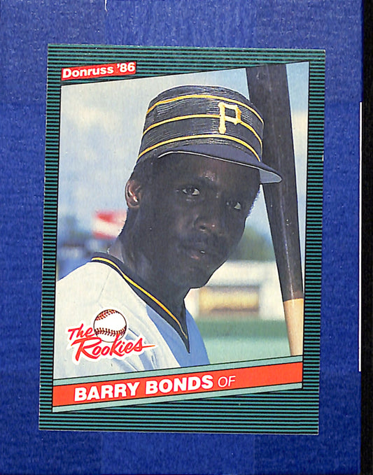 1986 Donruss The Rookies #11 Barry Bonds Pittsburgh Pirates EXMT CS26014424