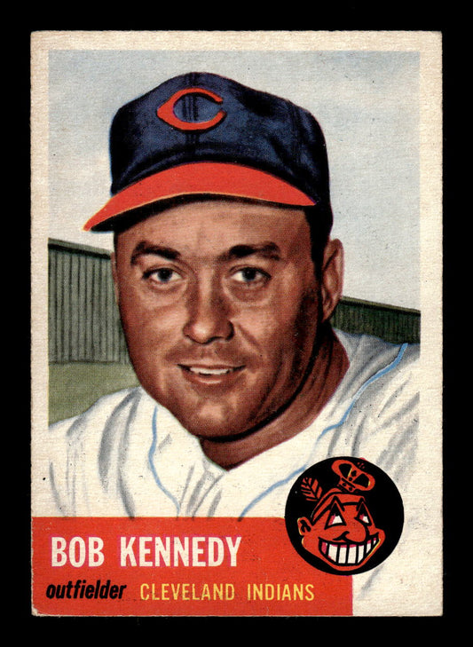 1953 Topps #33 Bob Kennedy Cleveland Indians VG CS26014439