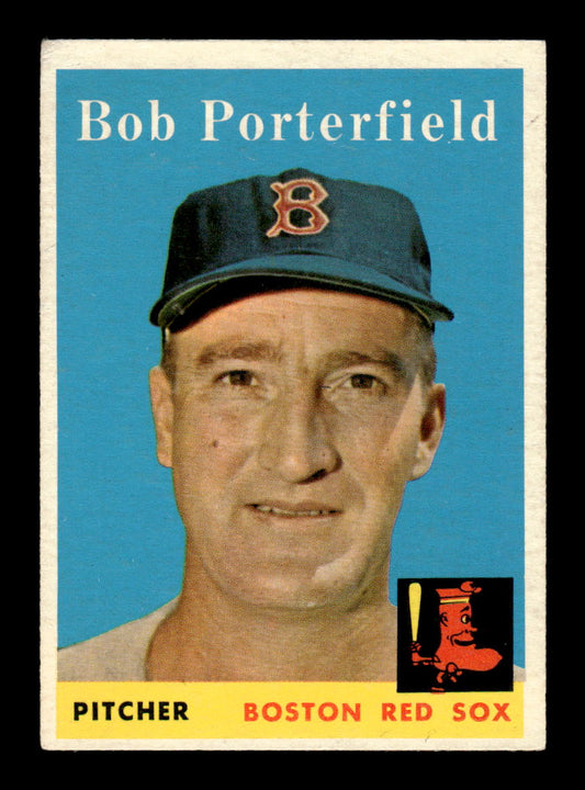 1958 Topps #344 Bob Porterfield Boston Red Sox VG CS26014444