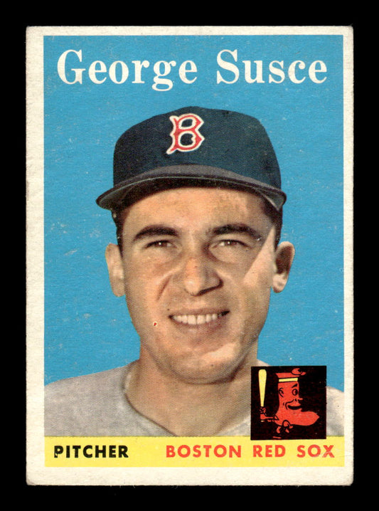 1958 Topps #189 George Susce Boston Red Sox VG CS26014445