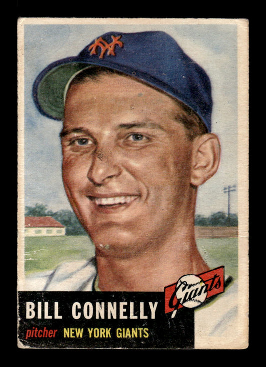 1953 Topps #126b Bill Connelly New York Giants VG CS26014452