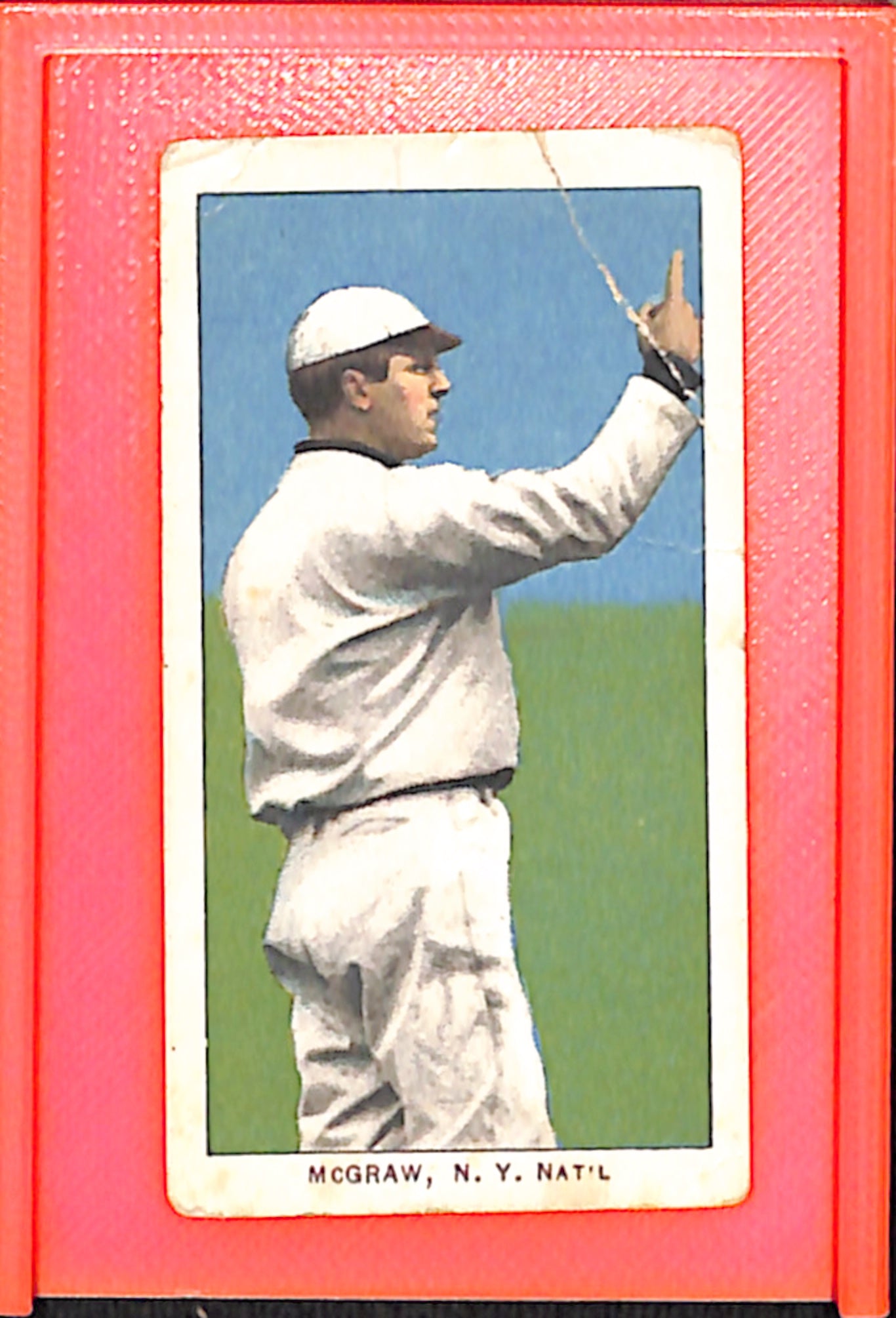 1909-11 T206 John McGraw Finger In Air CS26014502